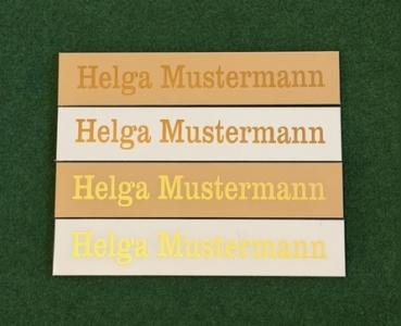 Preview: Folienbeschriftung für unser Grabkreuz