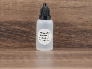 Pflegeprodukt für Edelstahl (20 ml)
