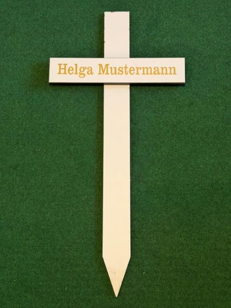 Ersatzfolien für unser Grabkreuz